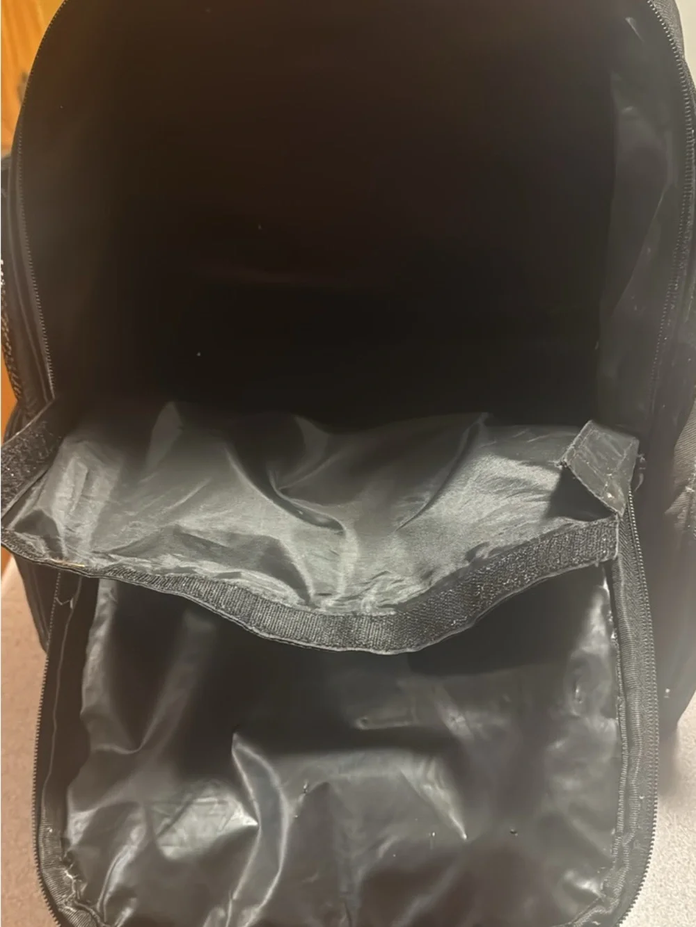 K&K Black Backpack with Green Digital Camo Accents